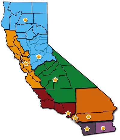 California Regional Offices