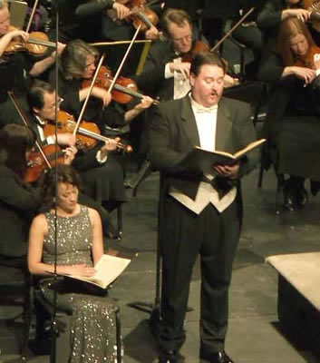 David Cox, Baritone and Aimee Puentes, Soprano.