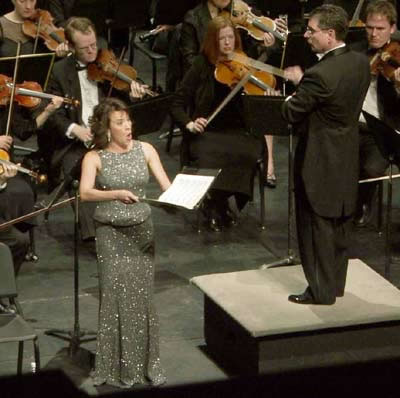 Aimee Puentes, Soprano and Larry Granger, conductor.