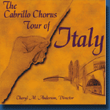 Cabrillo Chorus Tour of Italy