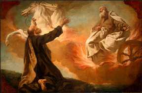 Elijah in the Fiery Chariot