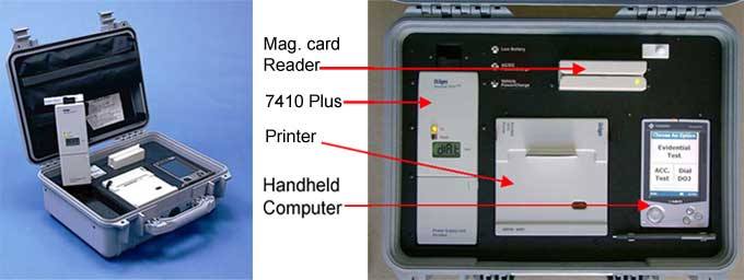 EVIDENTIAL PORTABLE ALCOHOL SYSTEM