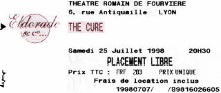 Lyon Ticket (Thanks Sophia)