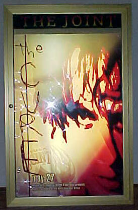 Close-up of Cure Poster