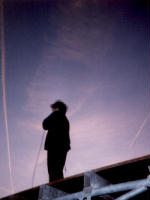 Robert walks the catwalk