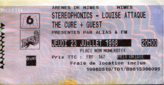Ticket for Nimes (Thanks Gregor)