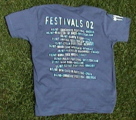 Back of the t-shirt